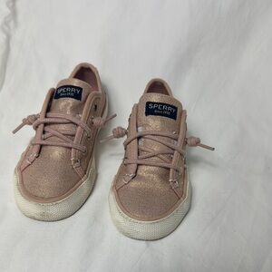 Sperry Kids Pink Boat Shoes